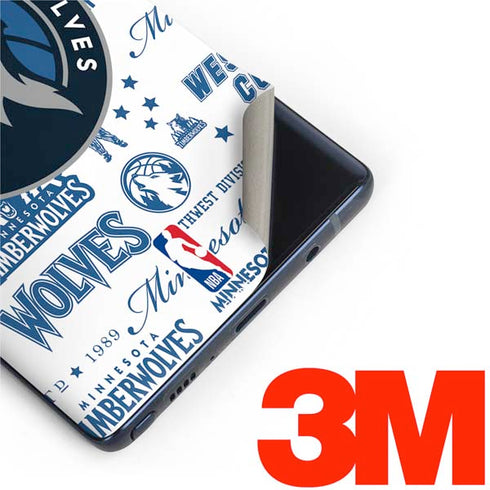 NBA Minnesota Timberwolves Historic Blast Galaxy Note 9 Skin