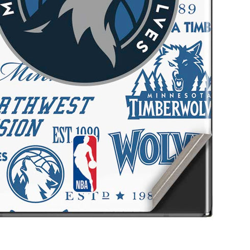 NBA Minnesota Timberwolves Historic Blast Galaxy Note20 Ultra 5G Skin