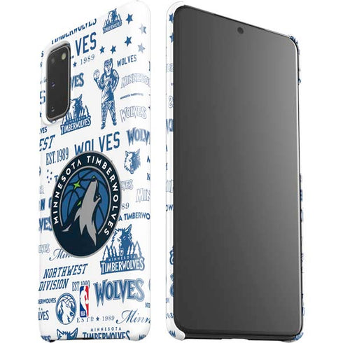 NBA Minnesota Timberwolves Historic Blast Galaxy S20 Lite Case