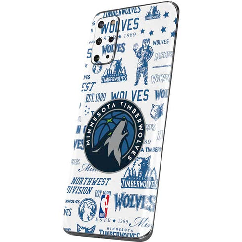 NBA Minnesota Timberwolves Historic Blast Galaxy S20 Plus Skin