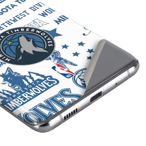 NBA Minnesota Timberwolves Historic Blast Galaxy S20 Ultra 5G Skin