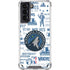 NBA Minnesota Timberwolves Historic Blast Galaxy S21 5G Clear Case