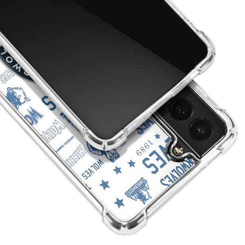 NBA Minnesota Timberwolves Historic Blast Galaxy S21 5G Clear Case