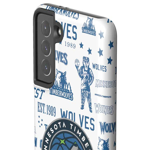 NBA Minnesota Timberwolves Historic Blast Galaxy S21 5G Pro Case