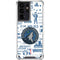 NBA Minnesota Timberwolves Historic Blast Galaxy S21 Ultra 5G Clear Case