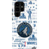 NBA Minnesota Timberwolves Historic Blast Galaxy S22 Ultra Pro Case