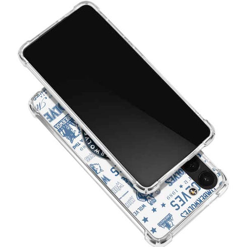 NBA Minnesota Timberwolves Historic Blast Galaxy S23 Clear Case