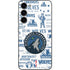 NBA Minnesota Timberwolves Historic Blast Galaxy S23 FE Skin