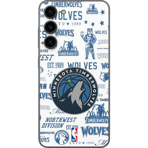NBA Minnesota Timberwolves Historic Blast Galaxy S23 Plus Skin