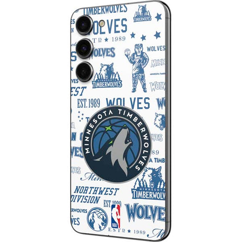 NBA Minnesota Timberwolves Historic Blast Galaxy S23 Plus Skin