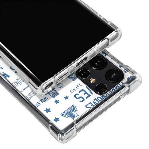 NBA Minnesota Timberwolves Historic Blast Galaxy S23 Ultra Clear Case