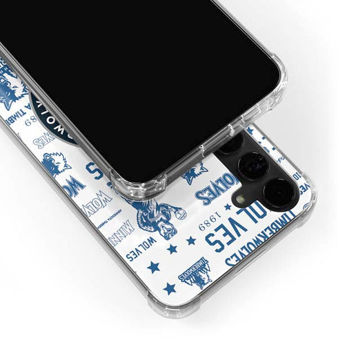 NBA Minnesota Timberwolves Historic Blast Galaxy S24 Plus Clear Case