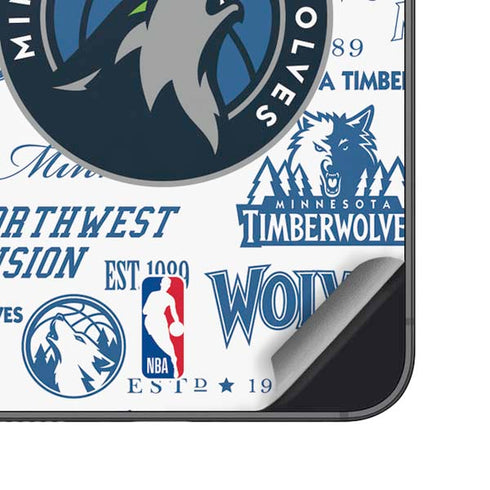NBA Minnesota Timberwolves Historic Blast Galaxy S24 Plus Skin