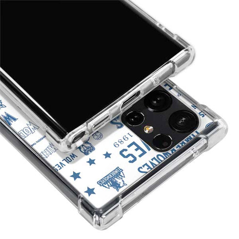 NBA Minnesota Timberwolves Historic Blast Galaxy S24 Ultra Clear Case