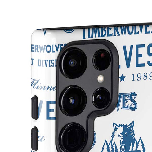 NBA Minnesota Timberwolves Historic Blast Galaxy S24 Ultra Impact Case