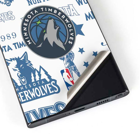 NBA Minnesota Timberwolves Historic Blast Galaxy S24 Ultra Skin