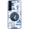NBA Minnesota Timberwolves Historic Blast Galaxy S25 Clear Case