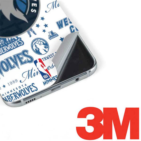 NBA Minnesota Timberwolves Historic Blast Galaxy S8 Plus Skin
