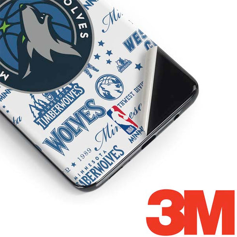 NBA Minnesota Timberwolves Historic Blast Galaxy S9 Plus Skin