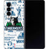 NBA Minnesota Timberwolves Historic Blast Galaxy Z Fold4 5G Skin