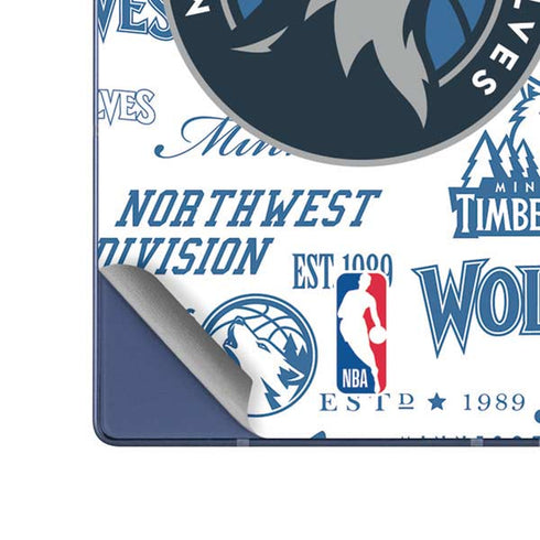 NBA Minnesota Timberwolves Historic Blast Galaxy Z Fold6 Skin
