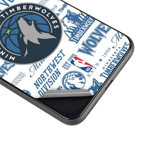NBA Minnesota Timberwolves Historic Blast Google Pixel 4 XL Skin