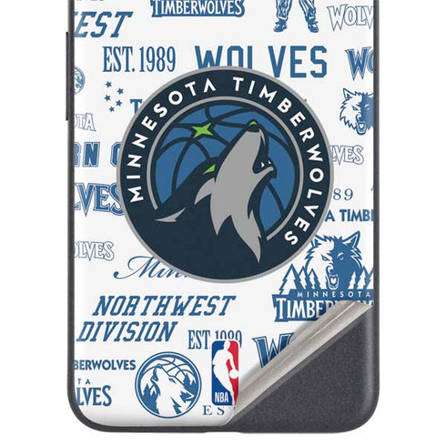 NBA Minnesota Timberwolves Historic Blast Google Pixel 4a 5G Skin