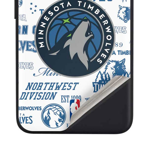 NBA Minnesota Timberwolves Historic Blast Google Pixel 4a Skin
