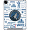 NBA Minnesota Timberwolves Historic Blast iPad Pro 12.9in (2020) Clear Case