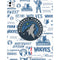 NBA Minnesota Timberwolves Historic Blast iPad Pro 13in M4 (2024) Skin