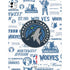 NBA Minnesota Timberwolves Historic Blast iPad Pro 13in M4 (2024) Skin