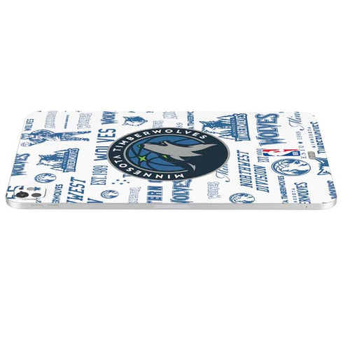 NBA Minnesota Timberwolves Historic Blast iPad Pro 13in M4 (2024) Skin