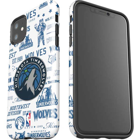 NBA Minnesota Timberwolves Historic Blast iPhone 11 Impact Case