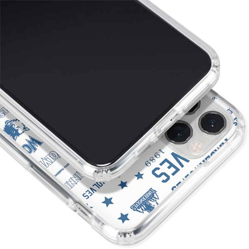 NBA Minnesota Timberwolves Historic Blast iPhone 11 Pro Clear Case