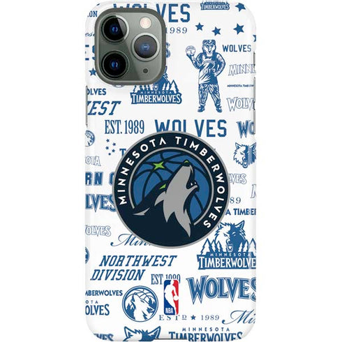 NBA Minnesota Timberwolves Historic Blast iPhone 11 Pro Lite Case