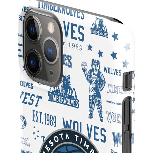 NBA Minnesota Timberwolves Historic Blast iPhone 11 Pro Lite Case