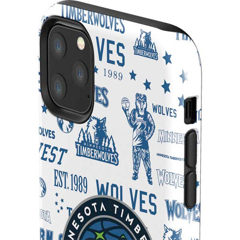 NBA Minnesota Timberwolves Historic Blast iPhone 11 Pro Max Impact Case