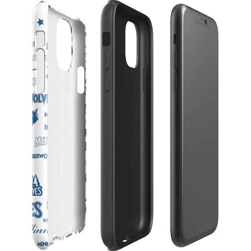 NBA Minnesota Timberwolves Historic Blast iPhone 11 Pro Max Impact Case
