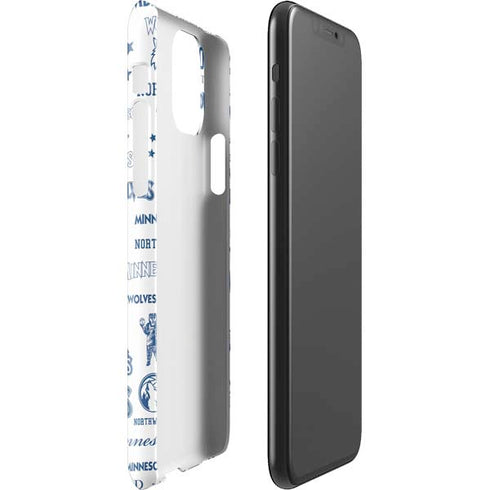 NBA Minnesota Timberwolves Historic Blast iPhone 11 Pro Max Lite Case
