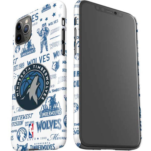 NBA Minnesota Timberwolves Historic Blast iPhone 11 Pro Max Lite Case