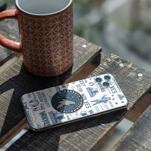 NBA Minnesota Timberwolves Historic Blast iPhone 11 Pro Max Skin