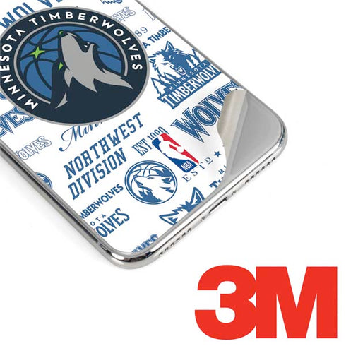 NBA Minnesota Timberwolves Historic Blast iPhone 11 Pro Skin