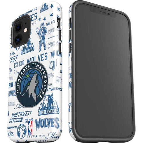 NBA Minnesota Timberwolves Historic Blast iPhone 12 Impact Case