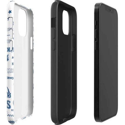 NBA Minnesota Timberwolves Historic Blast iPhone 12 Mini Impact Case