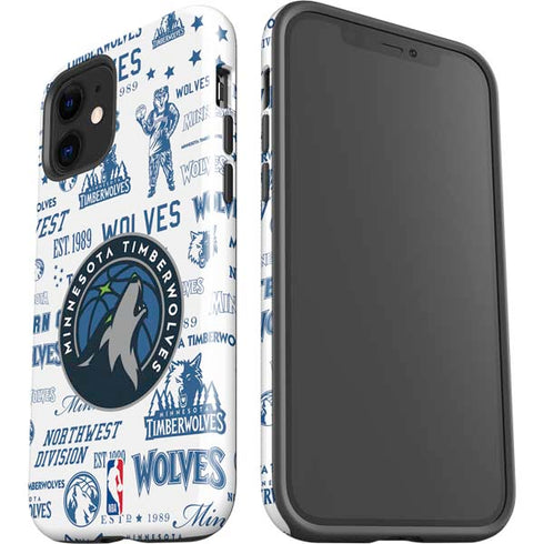 NBA Minnesota Timberwolves Historic Blast iPhone 12 Mini Impact Case