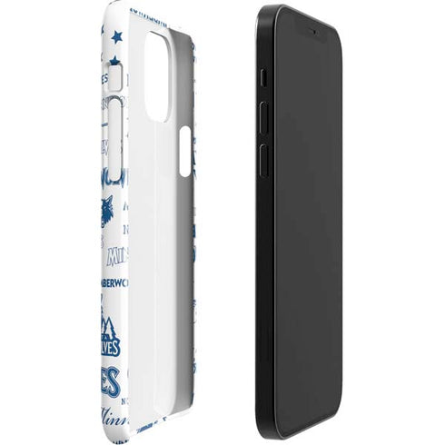 NBA Minnesota Timberwolves Historic Blast iPhone 12 Mini Lite Case