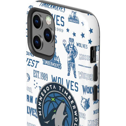 NBA Minnesota Timberwolves Historic Blast iPhone 12 Pro Impact Case