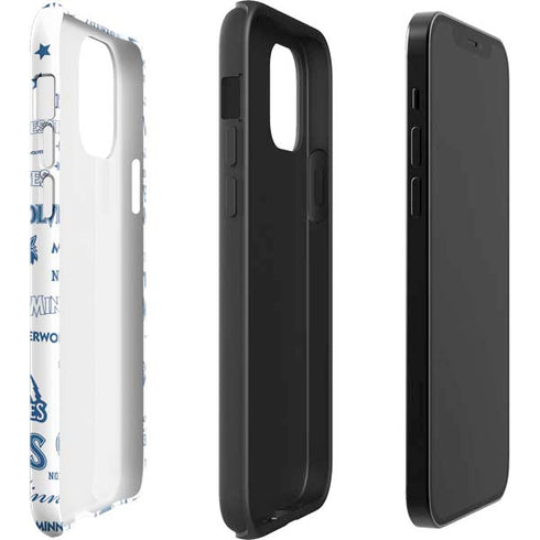 NBA Minnesota Timberwolves Historic Blast iPhone 12 Pro Impact Case