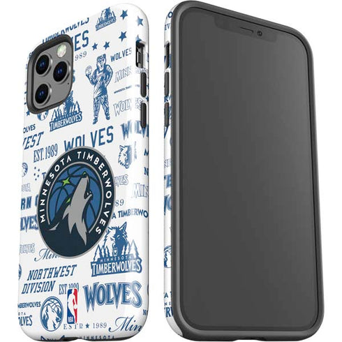 NBA Minnesota Timberwolves Historic Blast iPhone 12 Pro Impact Case