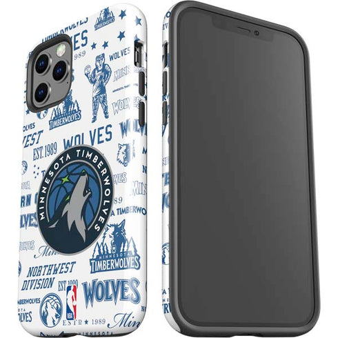 NBA Minnesota Timberwolves Historic Blast iPhone 12 Pro Max Impact Case